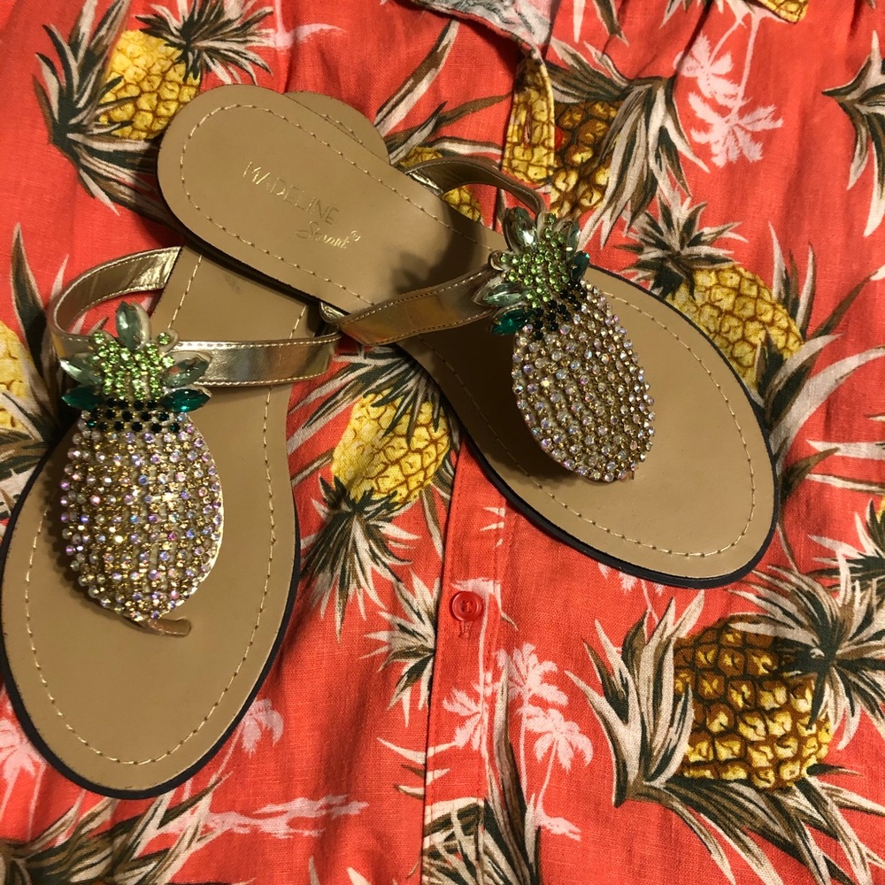 Pineapple sandals